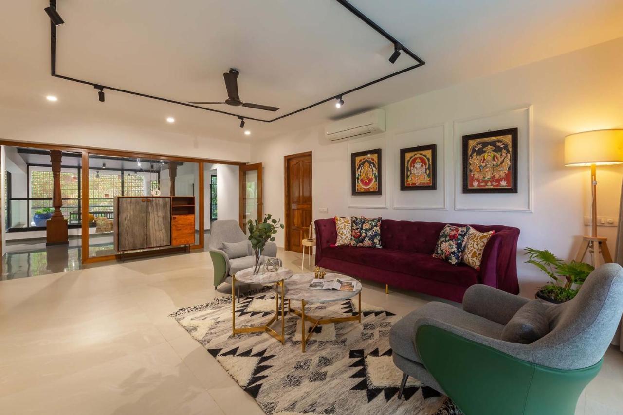 Villa Sereno: Elegant Retreat with Pool, Jacuzzi, and Entertainment Alibag Exterior photo